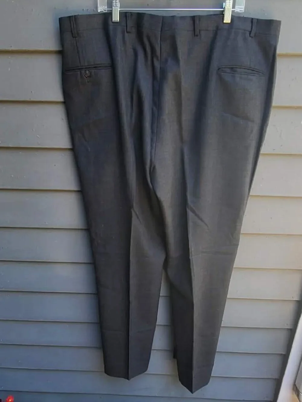 Bill Blass Vintage Mens Charcoal Suit size 40 Long (1990s to 2000)